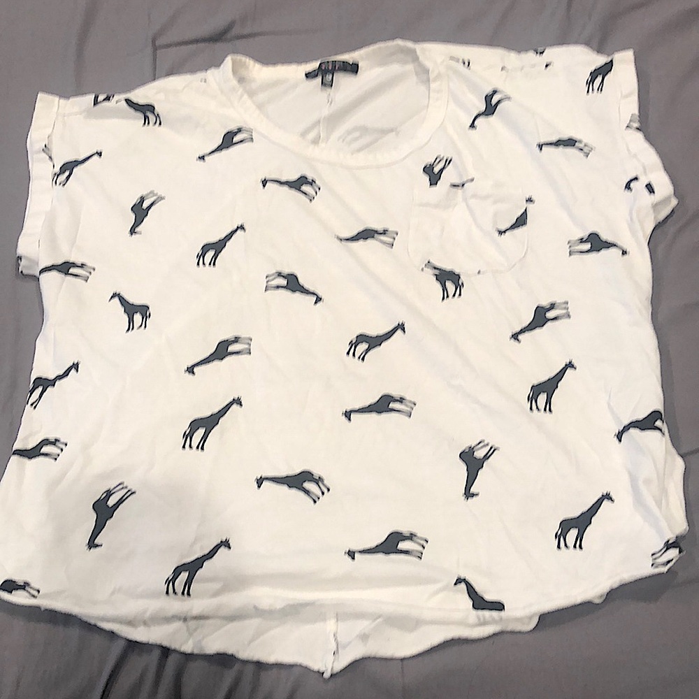 This is a large white colored top